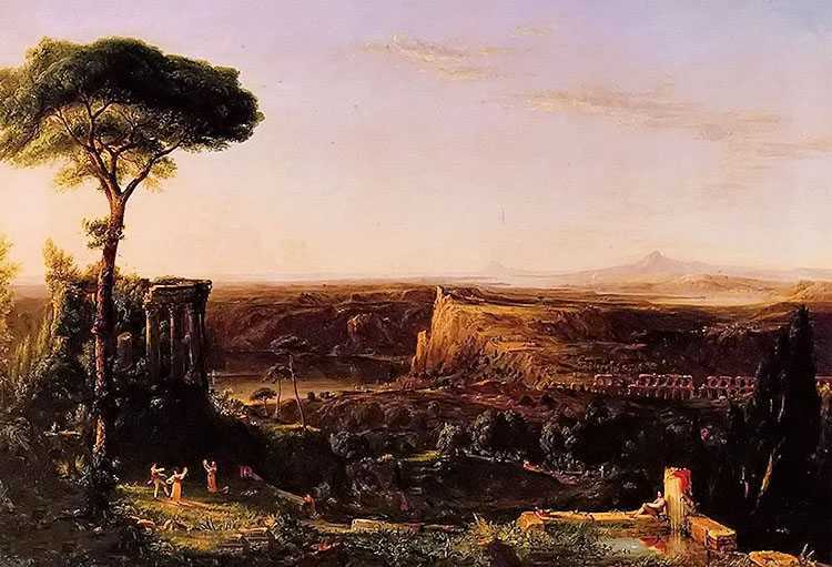 italian scene, composition