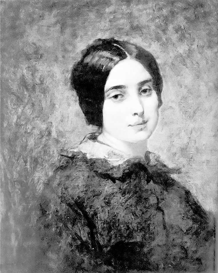 СƶФ - portrait of zelie courbet