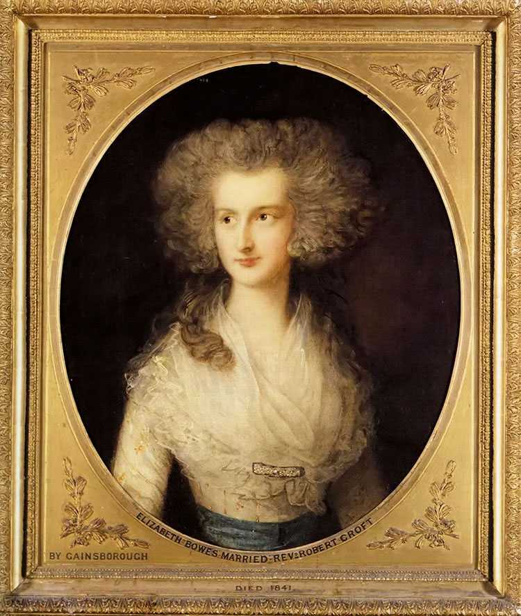 ɯס˹帥ط - portrait of elizabeth bowes mrs croft