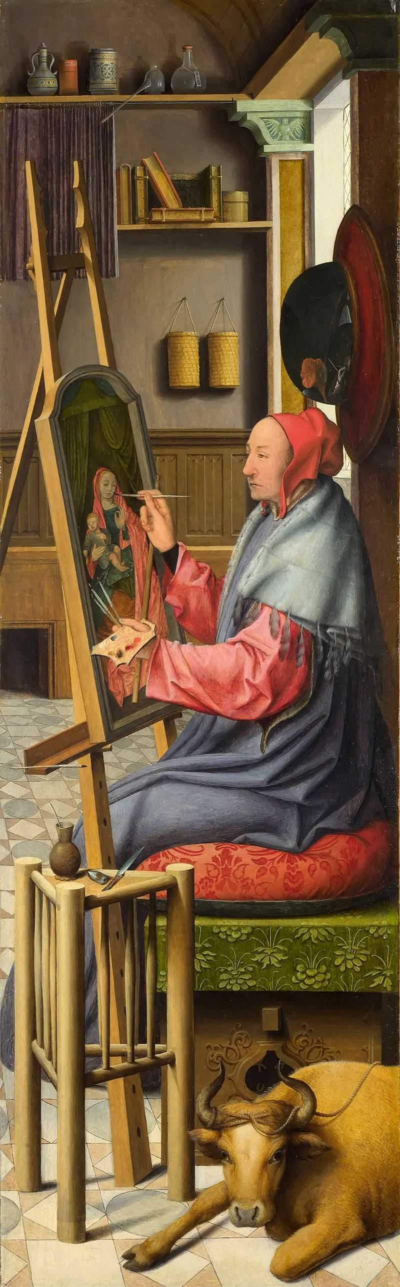 ʥ¬˻ʥĸ - Saint Luke painting the Virgin and Child