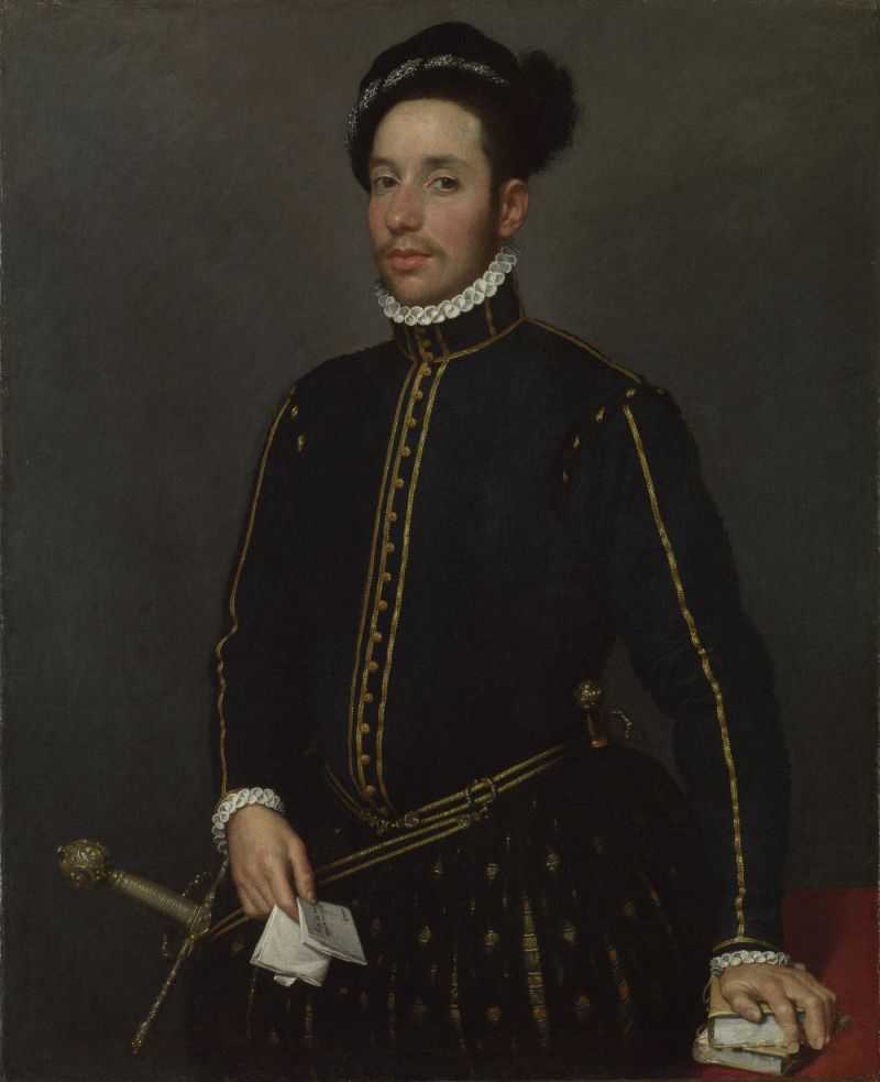 ʿ - Portrait of a Left-Handed Gentleman with Two Quartos and a Letter