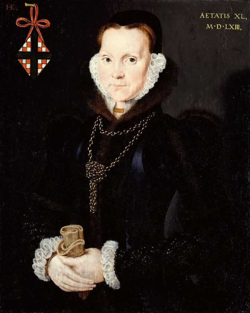 ɯסǣŮʿ - Portrait of Elizabeth Roydon, Lady Golding