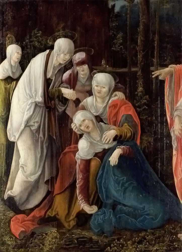 Үմĸ - Christ taking leave of his Mother