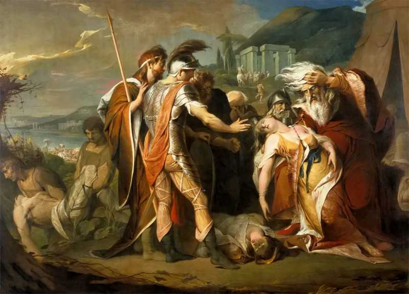 King Lear Weeping over the Dead Body of Cordelia