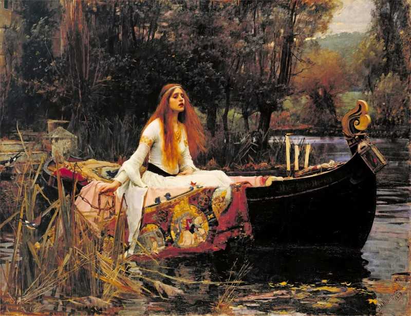 Ů - The Lady of Shalott