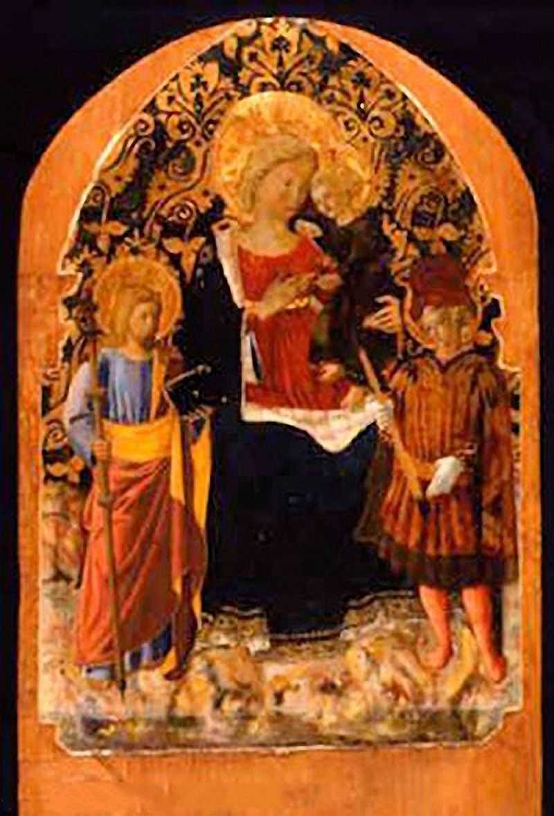 ʥĸӣʥŸʥ˹ٰ - Madonna col Bambino fra i Santi Giacomo e Sebastiano