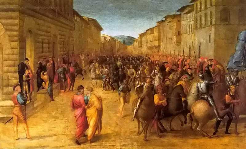  - Entry of Charles VIII into Florence