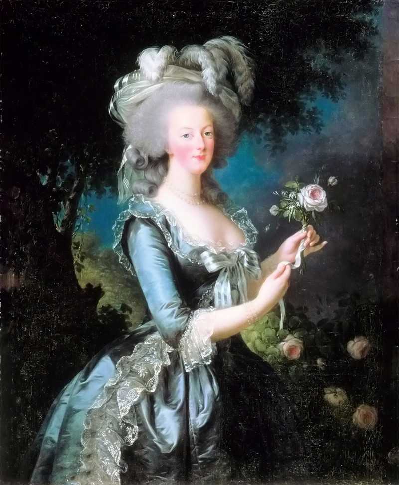 õ - Marie-Antoinette with the Rose