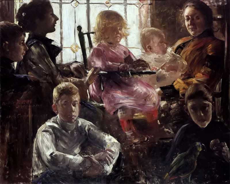 Ĵ廭ҵļͥ - The Family of the Painter Fritz Rumpf