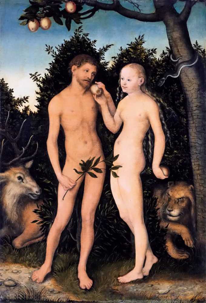 ϵǵ - Adam and Eve in paradise