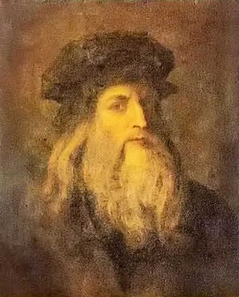 аɶࡤФ - Ritratto di Leonardo da Vinci