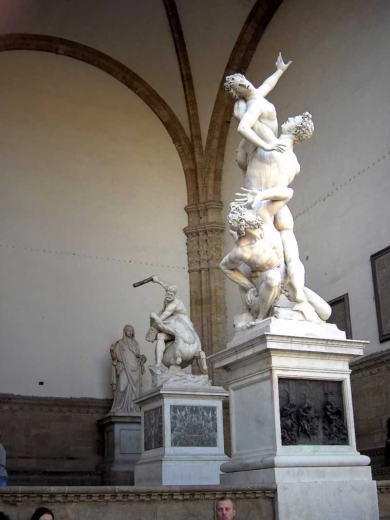 Piazza Della Signoria, Firenze, Italia