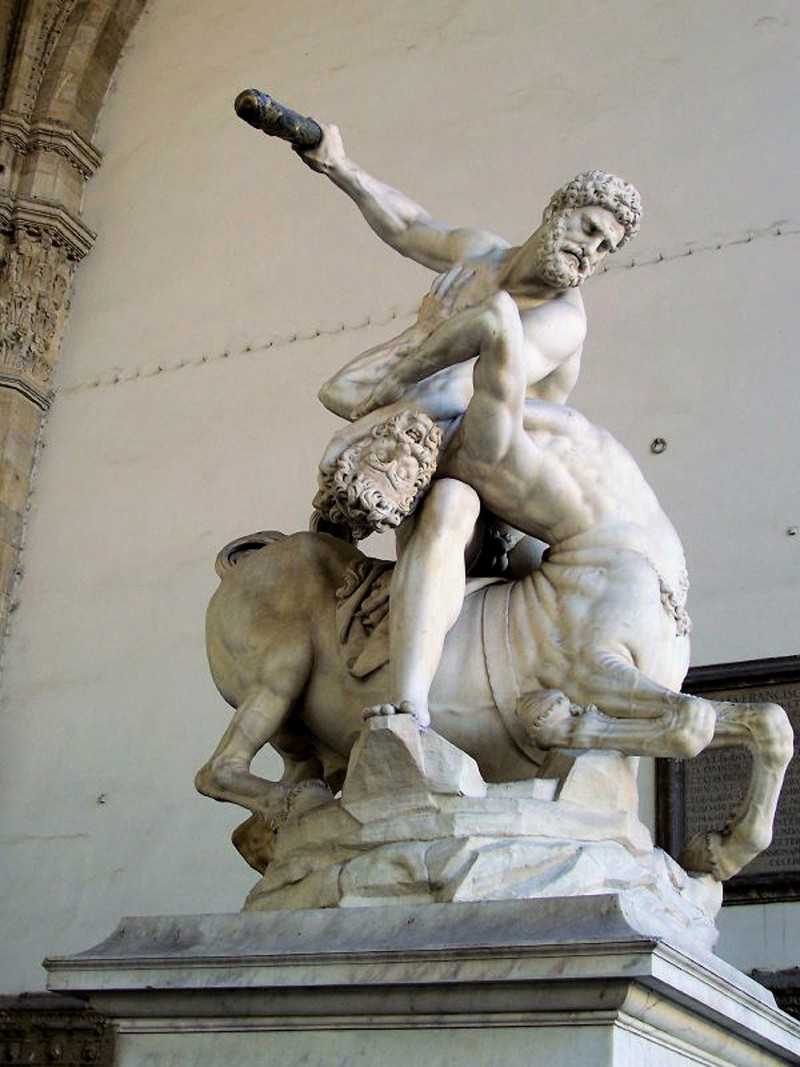 ʿ - Hercules beating the Centaur