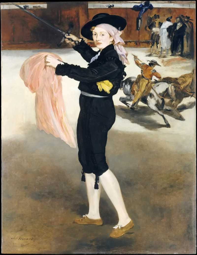 Mlle Victorine Meurent in the Costume of an Espada