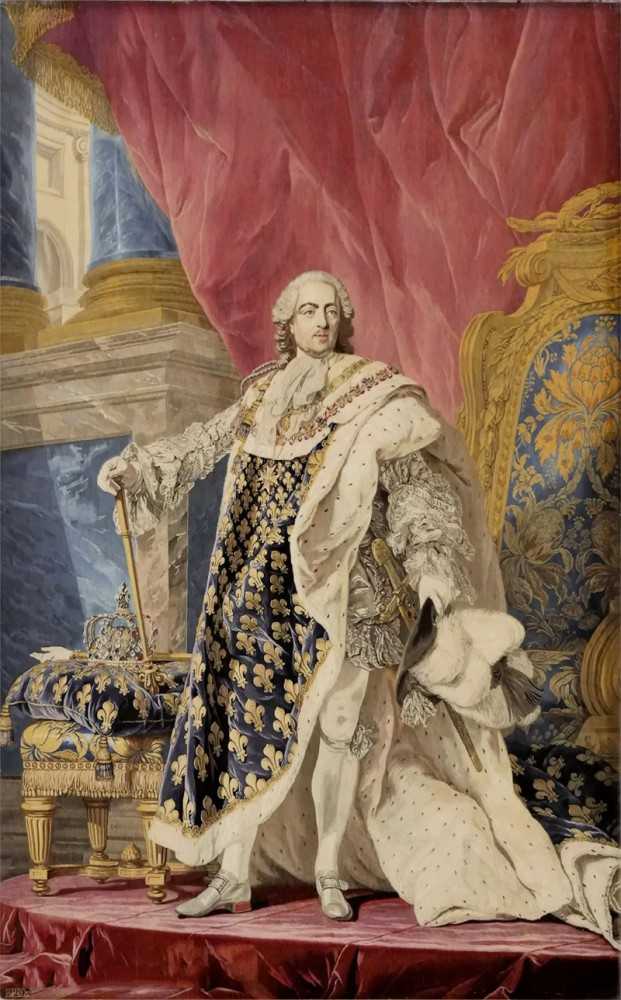 Żʼҷװ·ʮ - Portrait of Louis XV in his royal costume