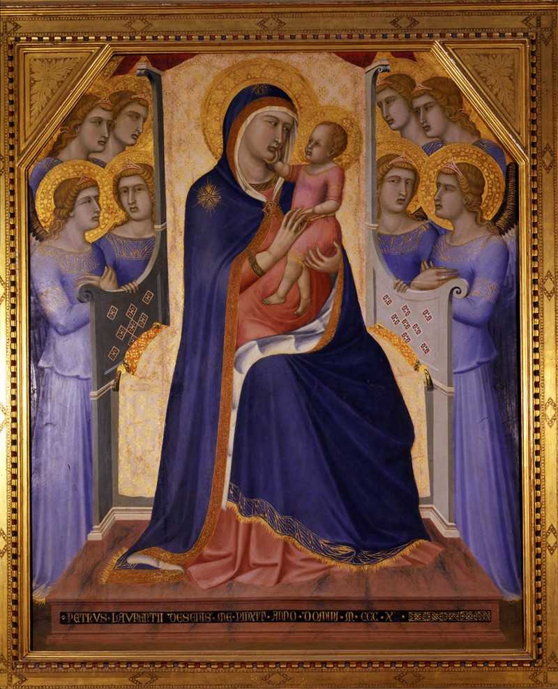 ʥϵʥĸʹ - Madonna and Child Enthroned with Angels