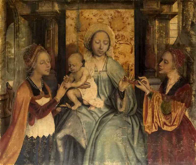 ʥĸӣʥͰɪ - The Virgin and Child with Saints Barbara and Catherine