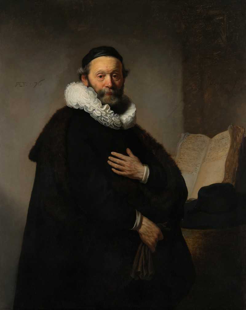 ɹʹԼ˹ĲصĻ - Portrait of Remonstrant Minister Johannes Wtenbogaert