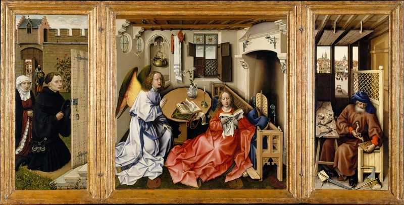 ¼̳Ī¼̳ - Merode Altarpiece