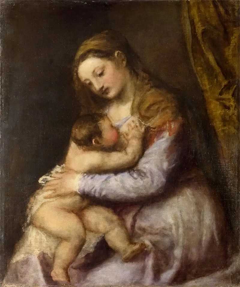 ʥĸ - The Virgin suckling the Infant Christ