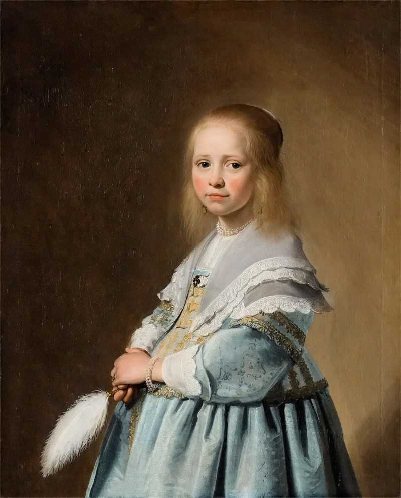 Ů - Portrait of a Girl in Blue