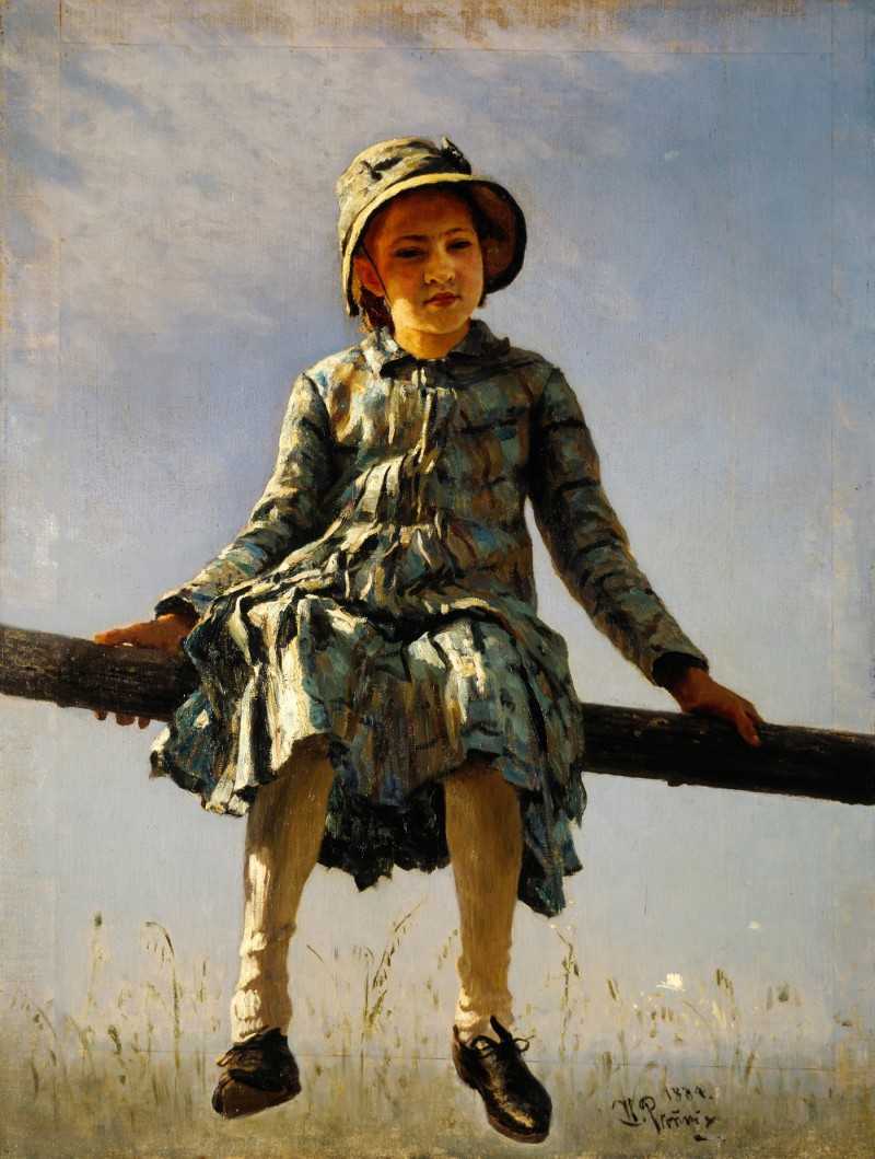 ѣбŮĻ - Dragonfly. Painter's daughter portrait