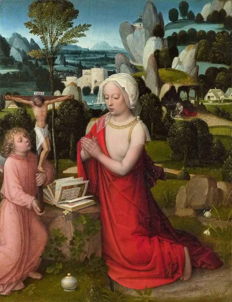 羰е - The Magdalen in a Landscape