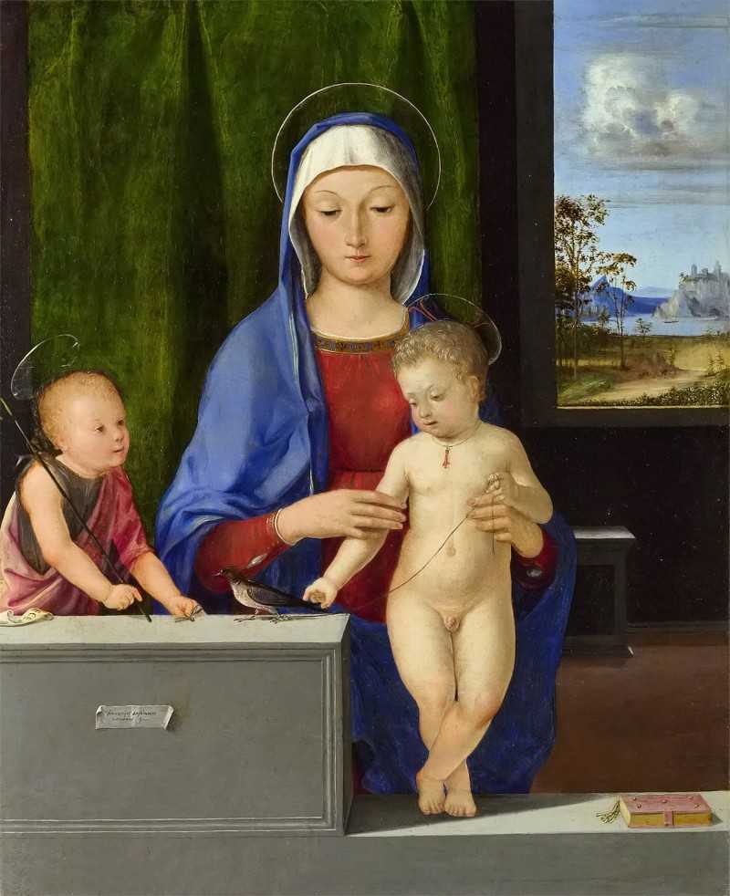 ʥĸʥԼ - The Virgin and Child with Saint John