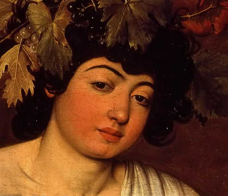 (ֲ) - The adolescent Bacchus detail