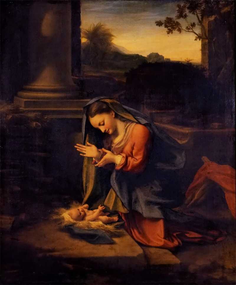 ʥĸ - Madonna adoring the Child