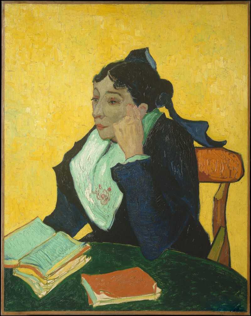 ļŬ - madam ginoux with book