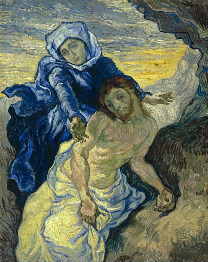 ʥĸ - Pieta (naar Delacroix)