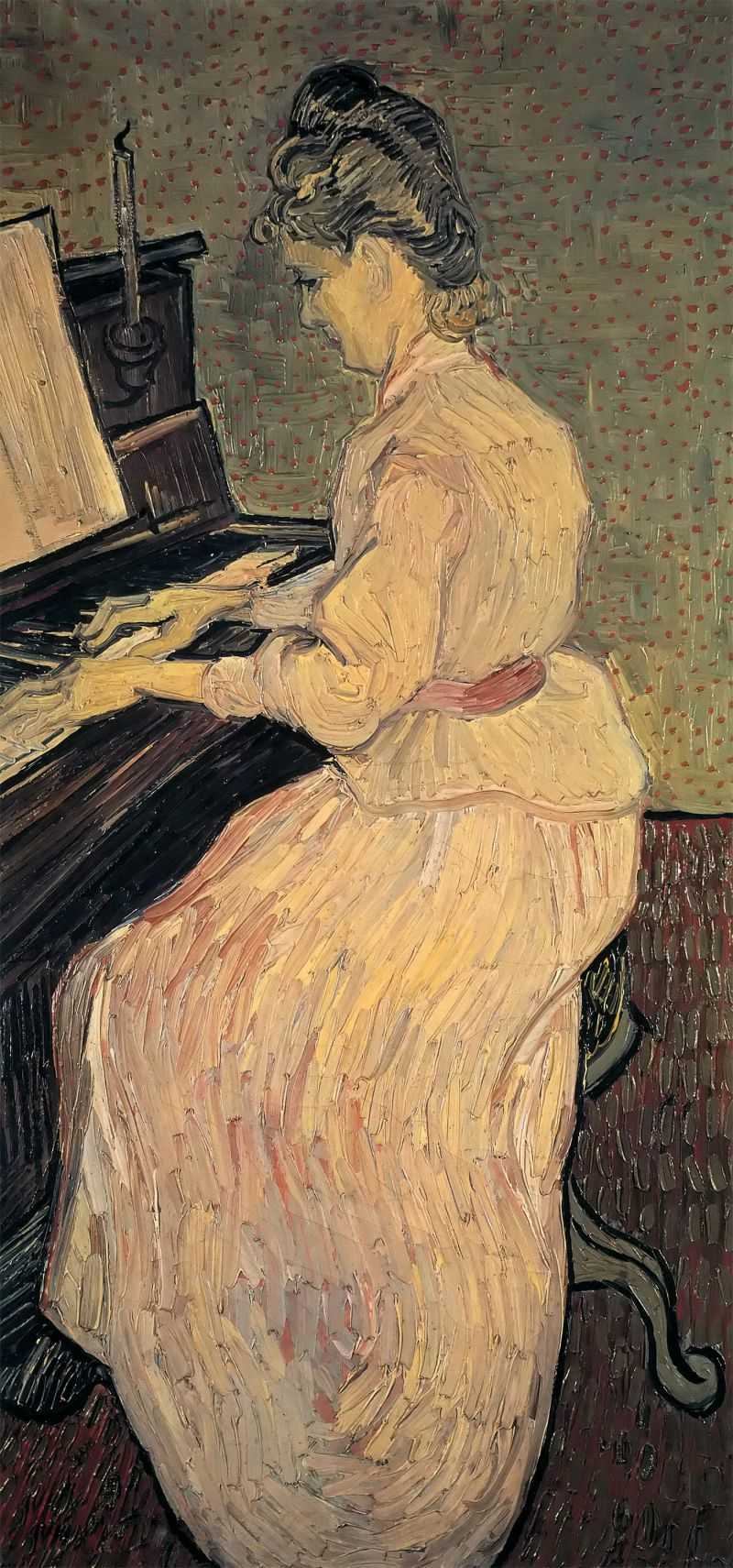 Եءм - marguerite gachet at the piano