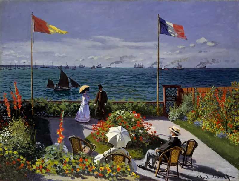 ʥ˹¶̨ - Garden at Sainte-Adresse