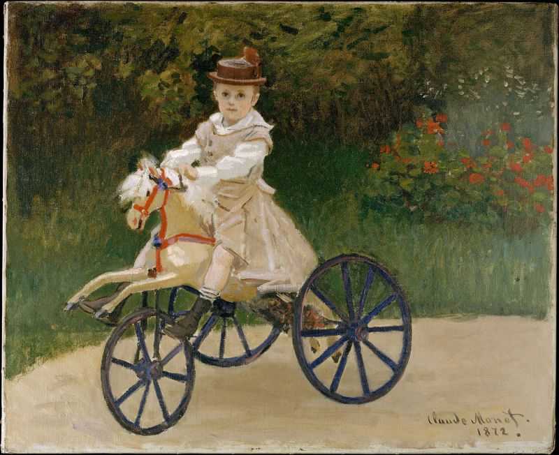 Īζİ - Jean Monet on his Hobby Horse