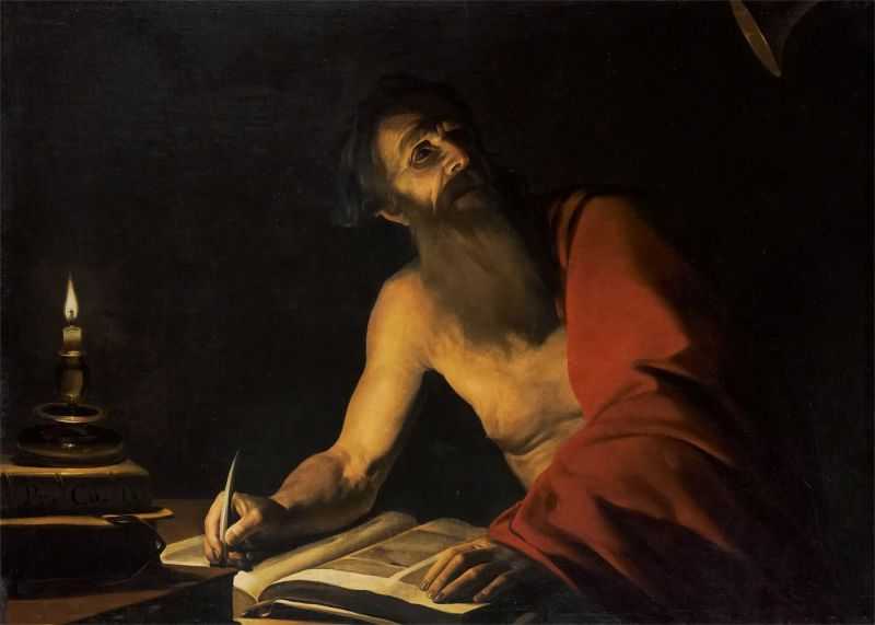 ʥķĶ - Saint Jerome Reading by Candlelight