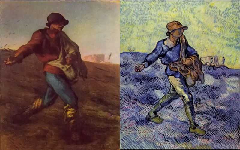 һƷġ - exemple d'un copie d'oeuvre de Van Gogh