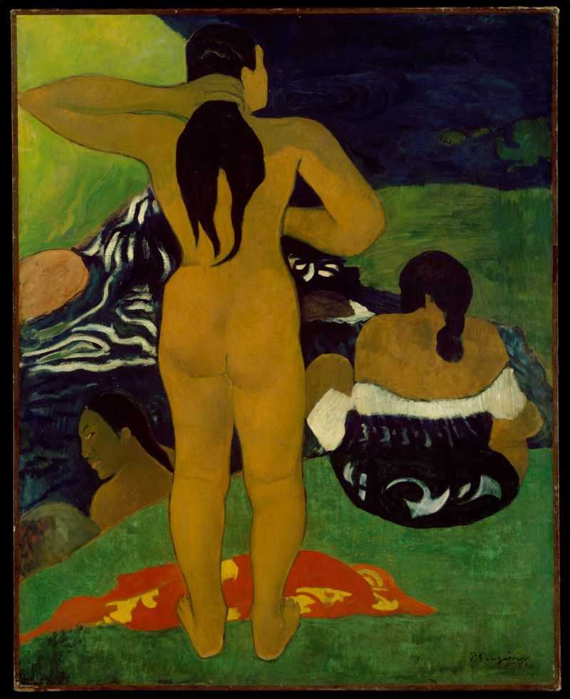 ԡϣŮ - Tahitian Women Bathing