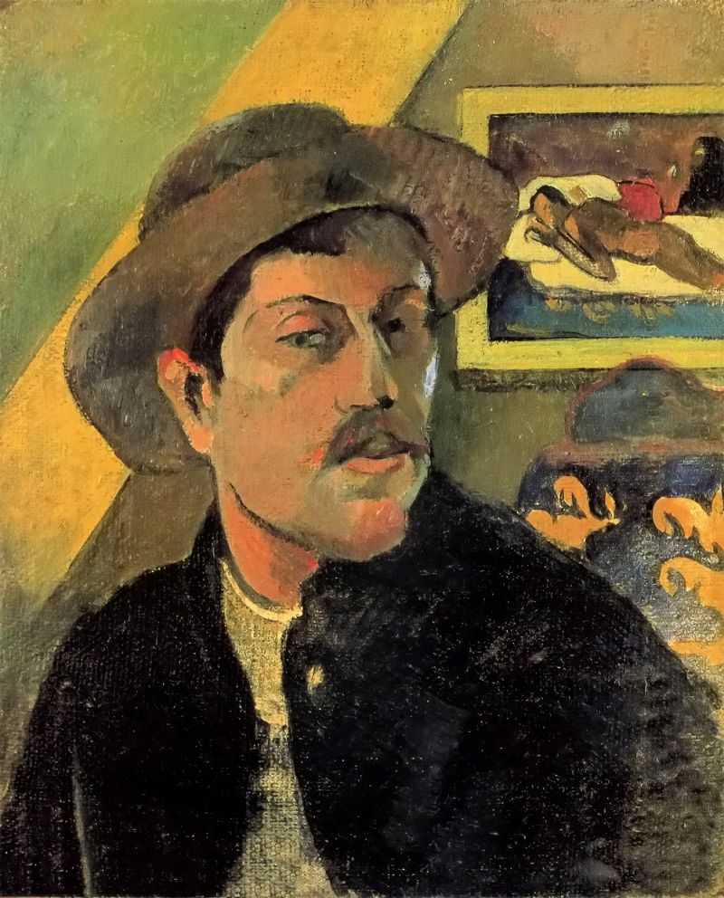 ñӵԻ - Portrait de l'artiste au chapeau