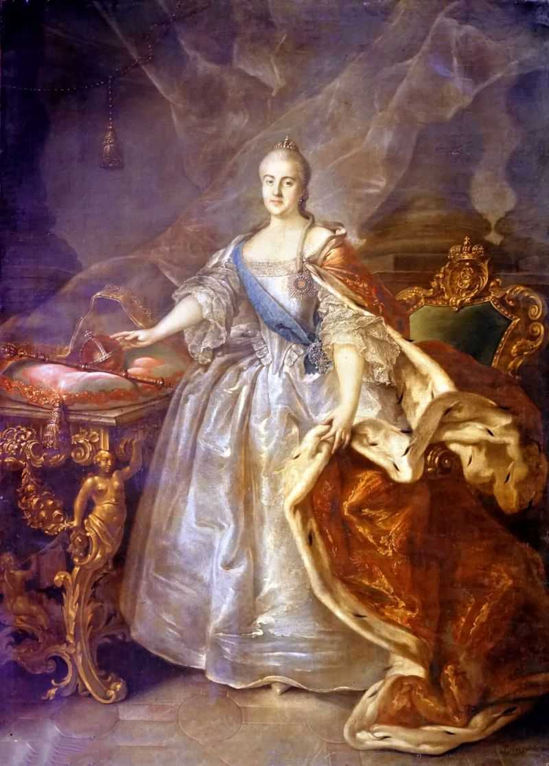 ɪն - Portrait of Catherine II of Russia