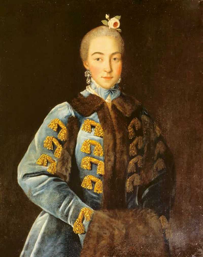 ȡȡл÷ֻ - Portrait of Anna Petrovna Sheremeteva