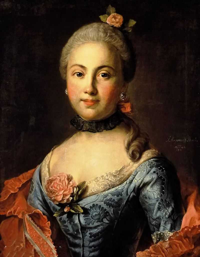 ȹŮФ - Portrait of a Woman in a Blue Dress