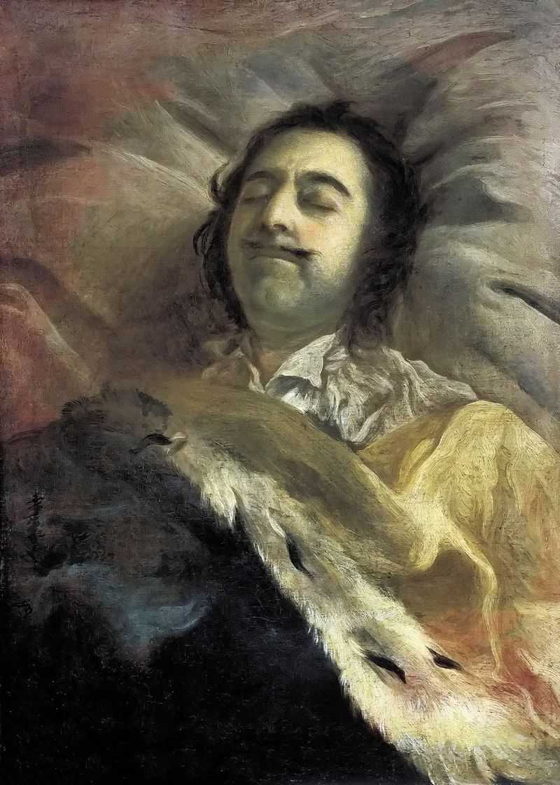 Peter I on his deathbed