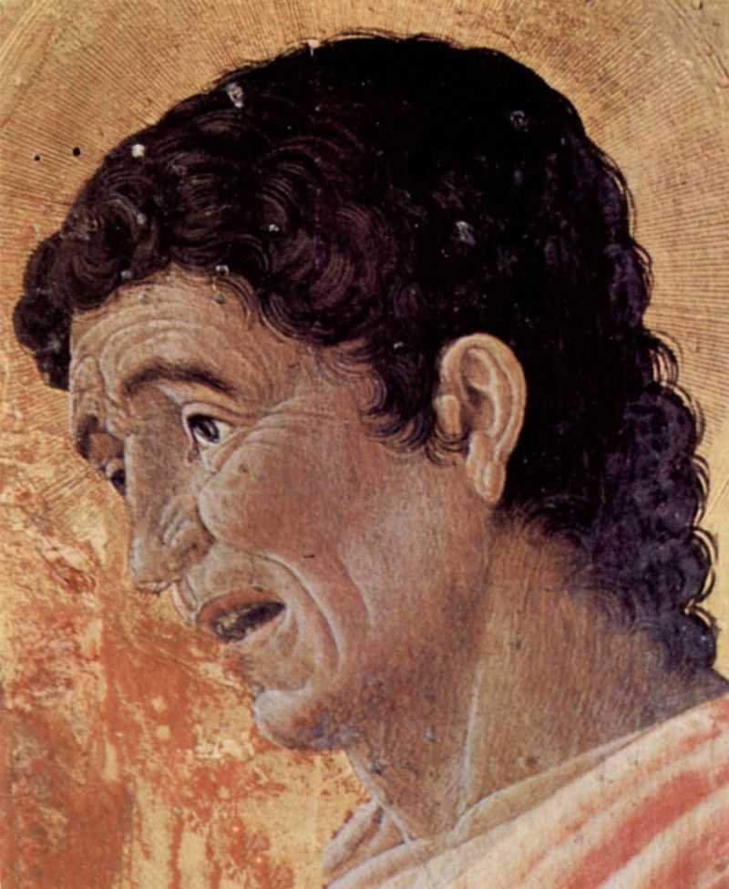 St. John the evangelist, detail of the St. Lucas altarpiece