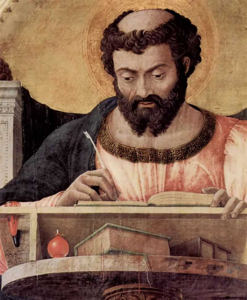 St. Lucas, detail of the St. Lucas altarpiece