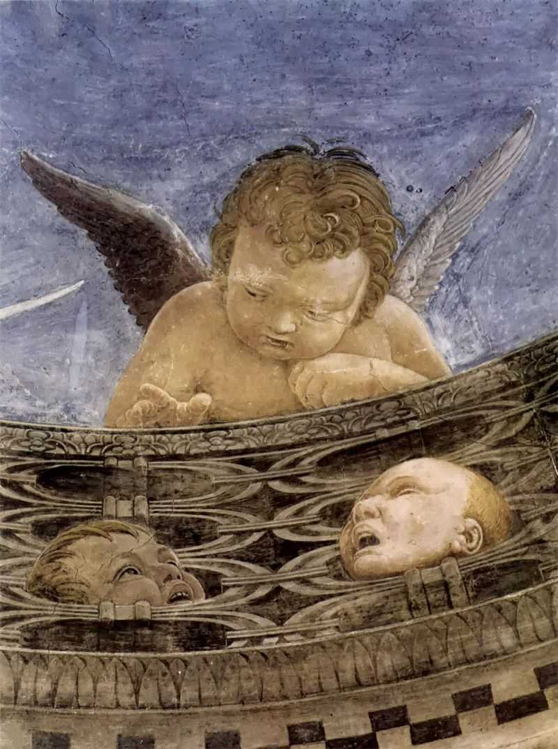 Сʹֲ(̹ͼܶõĹڻ) - Freskenzyklus in der Camera degli Sposi im Palazzo Duccale in Mantua, Szene: Gewolbefresko, Detail: Putti