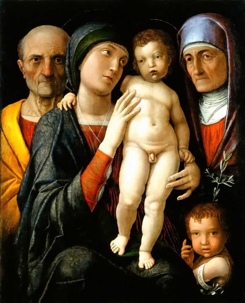 ʥͥʥɯ׺ʩϴʥԼ - Holy Family with St. Elizabeth and St. John the Baptist as a Child