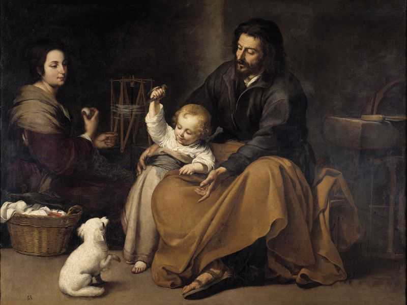 ʥͥС - The Holy Family with the Little Bird