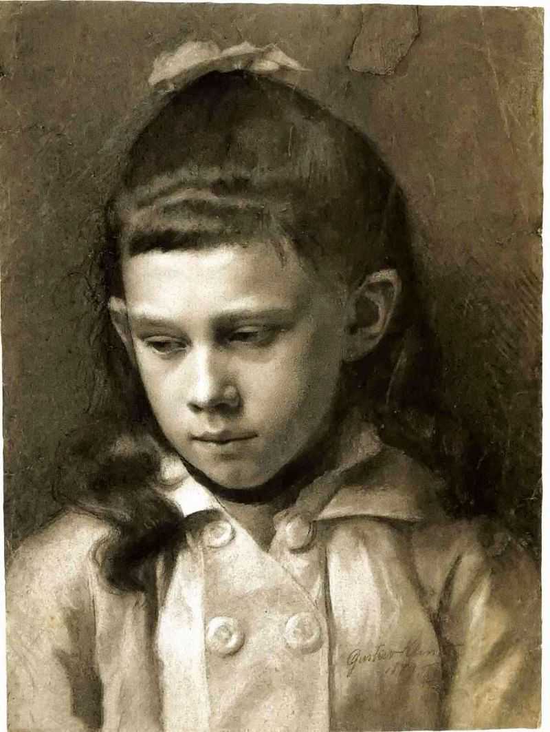 СŮФ - Portrait of a little girl