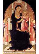 ʥϵʥĸʹ - Virgin and Child on the Throne with Six Angels